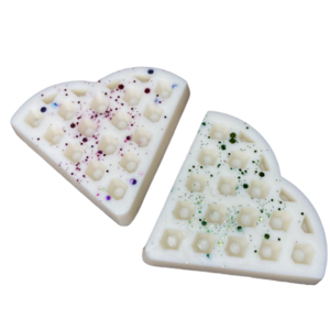 Χειροποιητα Waxmelts WAFFLES απο φυτικο κερι σογιας (2 τεμ ) σε αρωμα της επιλογης σας - αρωματικά κεριά, αρωματικό χώρου, 100% φυτικό, soy wax - 2