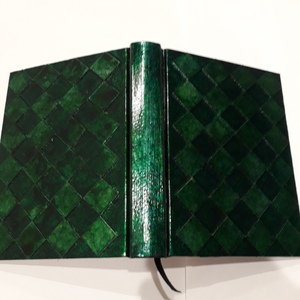 σημειωματάριο [notebook] με διαστάσεις 17x13cm,με 140 λευκές σελίδες από χαρτί 100g [green N2] - τετράδια & σημειωματάρια, ειδη δώρων - 2