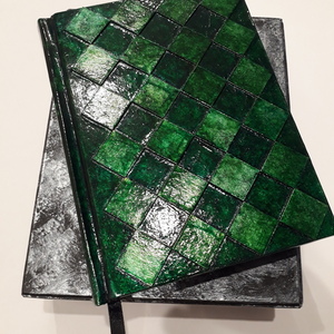 σημειωματάριο [notebook] με διαστάσεις 17x13cm,με 140 λευκές σελίδες από χαρτί 100g [green N2] - τετράδια & σημειωματάρια, ειδη δώρων - 5