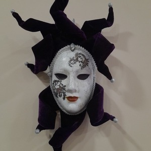 Βενετσιάνικη μάσκα joker - διακοσμητικά