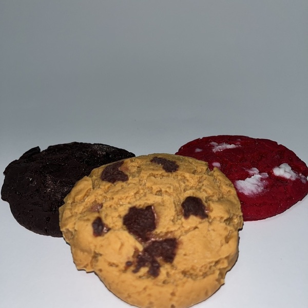 “Cookies” wax melts από κερί σόγιας σετ 5τμχ - soy wax, wax melt liners