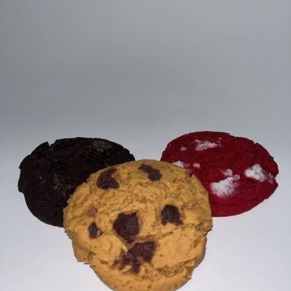 “Cookies” wax melts από κερί σόγιας σετ 5τμχ - soy wax, wax melt liners - 2