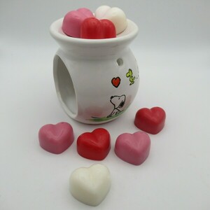 Box Καρδιές wax melts 10τμχ (60g) - αρωματικά κεριά, αρωματικό χώρου, δωρο για επέτειο, waxmelts, soy wax - 5