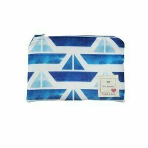 Τσαντάκι (νεσεσέρ) IONIAN SEA (mini 14cm x 20cm) - ύφασμα, αδιάβροχο, καλλυντικών, ταξιδίου