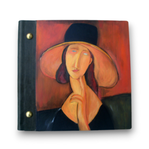 Χειροποίητο Ξύλινο Άλμπουμ, ΜΕ ΚΑΠΕΛΟ του Modigliani