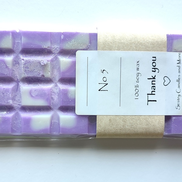 The "Chocolate" wax melts ( purple) - κερί, αρωματικά κεριά, κερί σόγιας, soy wax