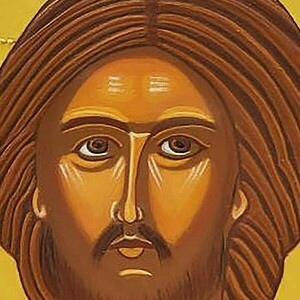 Χειροποίητη αγιογραφία ο Ιησούς 35x25cm - πίνακες & κάδρα, πίνακες ζωγραφικής, εικόνες αγίων - 4