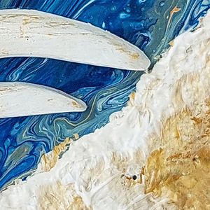 3D Πίνακας ζωγραφικής θάλασσα Νο3 25x31cm - πίνακες & κάδρα, πίνακες ζωγραφικής - 4