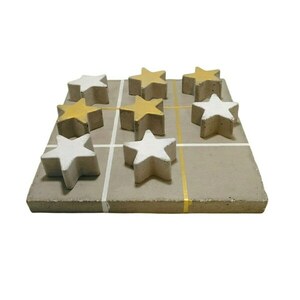 Tσιμεντένια επιτραπέζια τρίλιζα 14.5 X 14.5 //san stars - τσιμέντο, σκυρόδεμα, διακοσμητικά, τρίλιζα