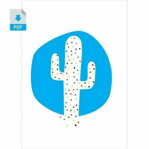 Ψηφιακή δημιουργία //dezain cactus dot - αφίσες, κάκτος, καλλιτεχνική φωτογραφία