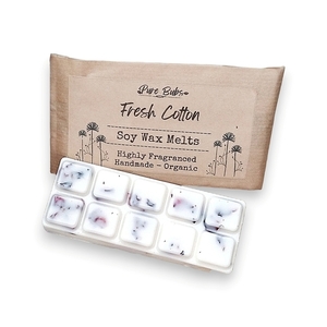 Fresh Cotton Wax Melt αρωματική μπάρα 55γρ. από φυτικό κερί - αρωματικά κεριά