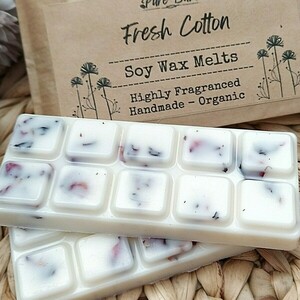 Fresh Cotton Wax Melt αρωματική μπάρα 55γρ. από φυτικό κερί - αρωματικά κεριά - 2