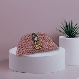 Πορτοφολάκι νεσεσέρ “ pineapple “ - νήμα, πορτοφόλια κερμάτων - 3