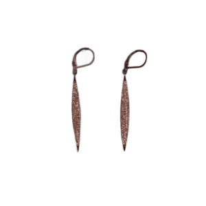 Σκουλαρικια ατσαλινα μακρια με ζιργκον μηκος 6 cm - swarovski, ατσάλι, κρεμαστά, μεγάλα, γάντζος