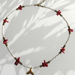 SKOPELOS NECKLACE - επιχρυσωμένα, τσόκερ, κοντά, ατσάλι - 3