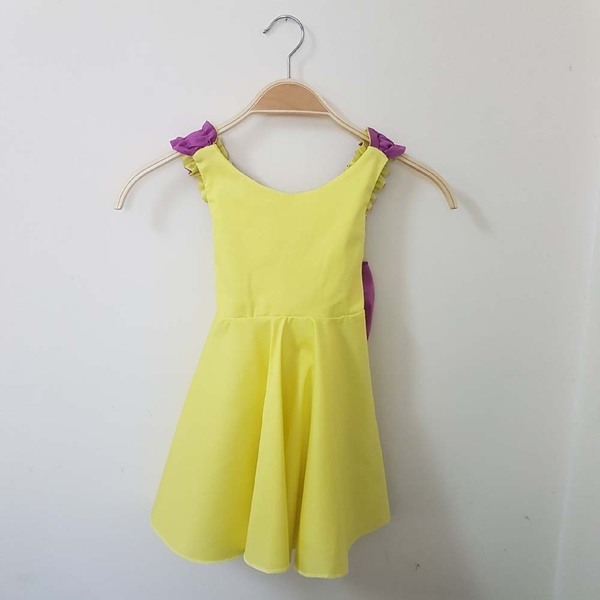 Φόρεμα έξω πλάτη - παιδικά ρούχα - 2