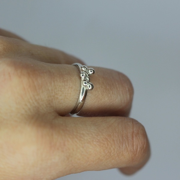 Handmade Silver Ring 925, "Andros" ring - ασήμι, βεράκια, αυξομειούμενα, φθηνά - 4