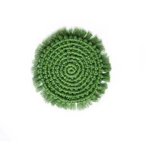 Πλεκτό Χειροποίητο Σουπλά – Πράσινο - boho, διακοσμητικά, σουπλά, μαλλί felt