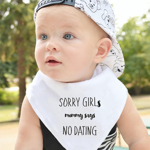 Βρεφική σαλιάρα για αγόρια sorry girls mummy says no dating - αγόρι, σαλιάρες - 2