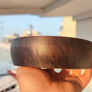 Ξύλινο Μπώλ Καστανιάς με καμμένο εξωτερικό - ξύλο, βάζα & μπολ - 4