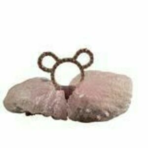 Ροζ - Minnie Κοκ\καλάκι - ύφασμα, hair clips