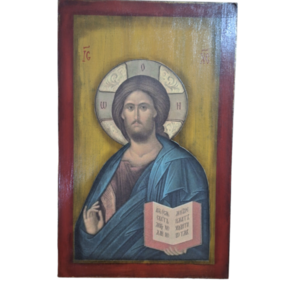 Χειροποίητη εικόνα Χριστου - πίνακες & κάδρα, ντεκουπάζ, εικόνες αγίων