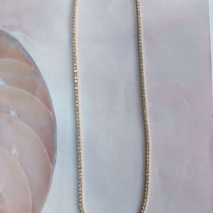 Riviera necklace Κολιέ Ριβιέρα από ασήμι 925° επιχρυσωμένο - ασήμι, αλυσίδες, επιχρυσωμένα, ασήμι 925, κοντά - 3