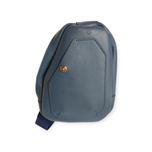 Χειροποίητο δερμάτινο ανδρικό σακίδιο πλάτης backpack μπλε -MEN25 - δέρμα, ώμου, πλάτης, all day, μικρές