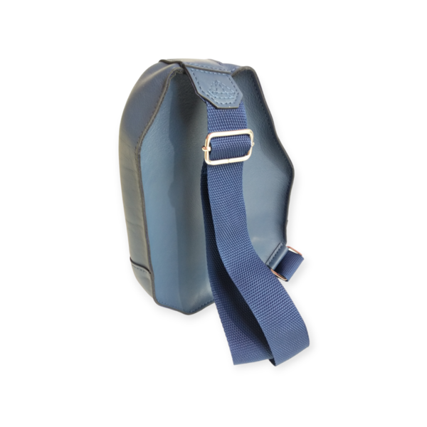 Χειροποίητο δερμάτινο ανδρικό σακίδιο πλάτης backpack μπλε -MEN25 - δέρμα, ώμου, πλάτης, all day, μικρές - 4