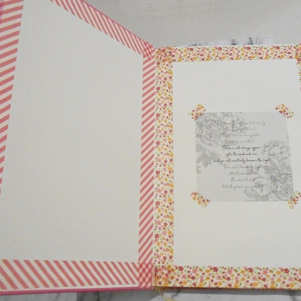 Σημειωματάριο με αυτοκόλλητα και washi tape Alice in Wonderland Hard Cover Notebook Journal - αυτοκόλλητα, δώρο έκπληξη - 4