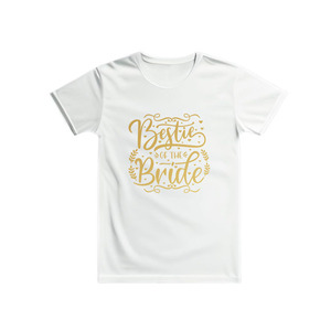 Γυναικείο T-Shirt λευκό για πάρτι νύφης - Bestie of the Bride - t-shirt, είδη για πάρτυ - 2