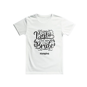 Γυναικείο T-Shirt λευκό για πάρτι νύφης - Bestie of the Bride - t-shirt