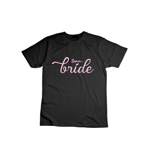 Γυναικείο T-Shirt μαύρο για πάρτι νύφης - Team Bride - t-shirt - 3