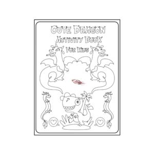 Βιβλίο Δραστηριοτήτων ♥ Σελίδες Ζωγραφικής με Θέμα το Δεινόσαυρο Dinos Εκτυπώσιμο Αρχείο Pdf Digital The Pink Feather - παιχνίδια, δεινόσαυρος, σχέδια ζωγραφικής, φύλλα εργασίας