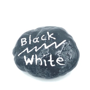 Βότσαλο διακοσμητικό Black/White - πέτρα, διακοσμητικές πέτρες