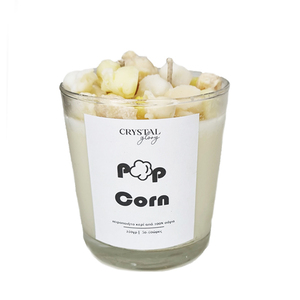 Pop corn - Αρωματίκο κερί σόγιας - κερί, αρωματικά κεριά, κερί σόγιας