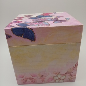 Κουτί με πεταλούδες - κουτιά αποθήκευσης, πρακτικό δωρο - 3