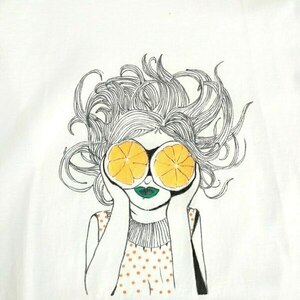T-shirt γυναικείο με ζωγραφική στο χέρι -shirt2 - βαμβάκι