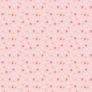 Scrunchie XL Πουλάκια σε ροζ - ύφασμα, λουλούδια, για τα μαλλιά, δώρα για γυναίκες, λαστιχάκια μαλλιών - 3