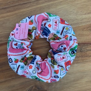 Scrunchie Girls’ stuff - ύφασμα, κορίτσι, για τα μαλλιά, δώρα για γυναίκες, λαστιχάκια μαλλιών - 2