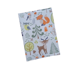 Θήκη βιβλιαρίου υγείας παιδιού με ζωάκια του δάσους - κορίτσι, αγόρι, θήκες βιβλιαρίου - 2