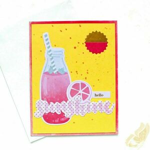 Ευχετήρια κάρτα "Hello sunshine" - γενέθλια, γενική χρήση, ευχετήριες κάρτες