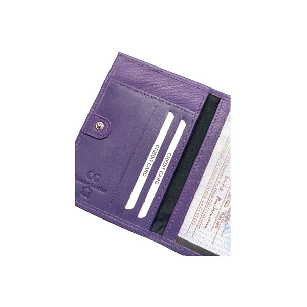 Δερμάτινη Θήκη Ταυτότητας, Διπλώματος, Διαβατηρίου & Καρτών Μαύρη 051-206-075-black - δέρμα - 4