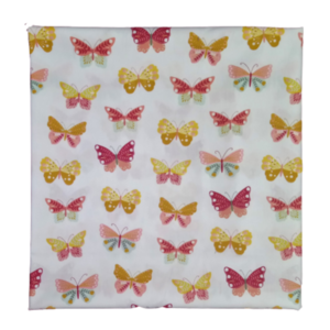 Παιδικό σουπλά πολύχρωμες πεταλούδες ( 30 χ 30 εκ.) - δώρο, πετσέτα, σουπλά, πρακτικό δωρο