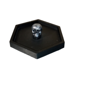 Bejeweled skull - σπίτι, γύψος, πιατάκια & δίσκοι