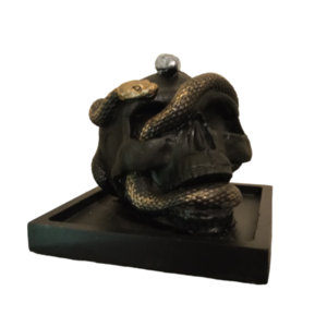Snake skull - σπίτι, μινιατούρες φιγούρες, γύψος