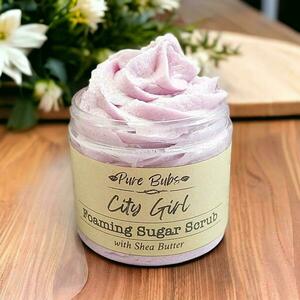 Foaming Sugar Scrub, σαπούνι σαν σαντιγί για φυσική απολέπιση - δώρο, αγ. βαλεντίνου, σώματος - 3