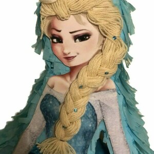 Πινιάτα frozen Έλσα - κορίτσι, πριγκίπισσα, πινιάτες, για παιδιά, ήρωες κινουμένων σχεδίων