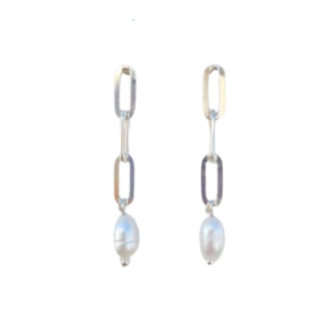 Ασημένια σκουλαρίκια αλυσίδα Odette (Aσήμι 925 - Sterling Silver) - ασήμι, αλυσίδες, ασήμι 925, κρεμαστά, καρφάκι