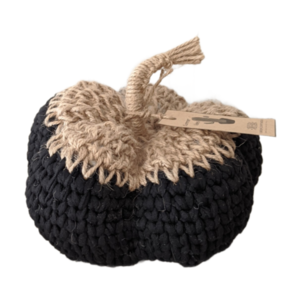 Πλεκτή Κολοκύθα Jute – Crochet Jute Pumpkin - ύφασμα, νήμα, διακοσμητικά